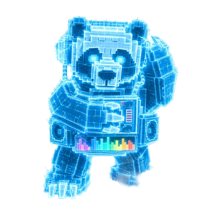 Cyber DJ Panda