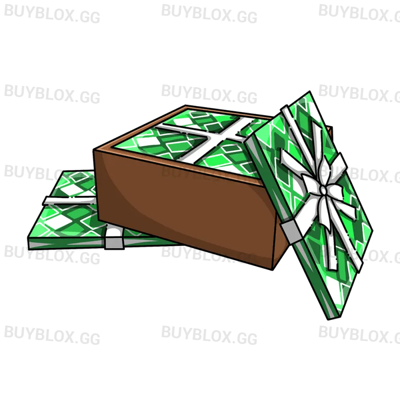 Box of Green Wrapping Paper