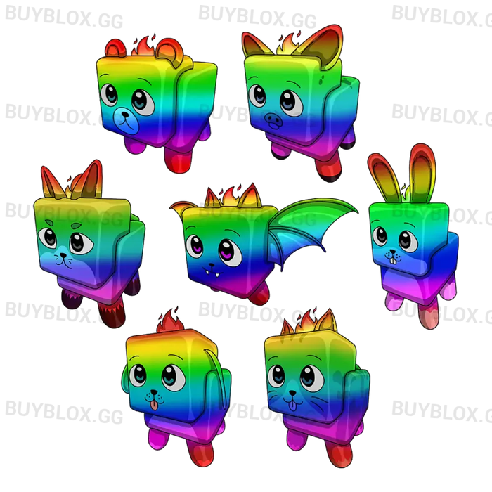 Chroma Fire Pets Set