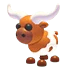 Longhorn Cow