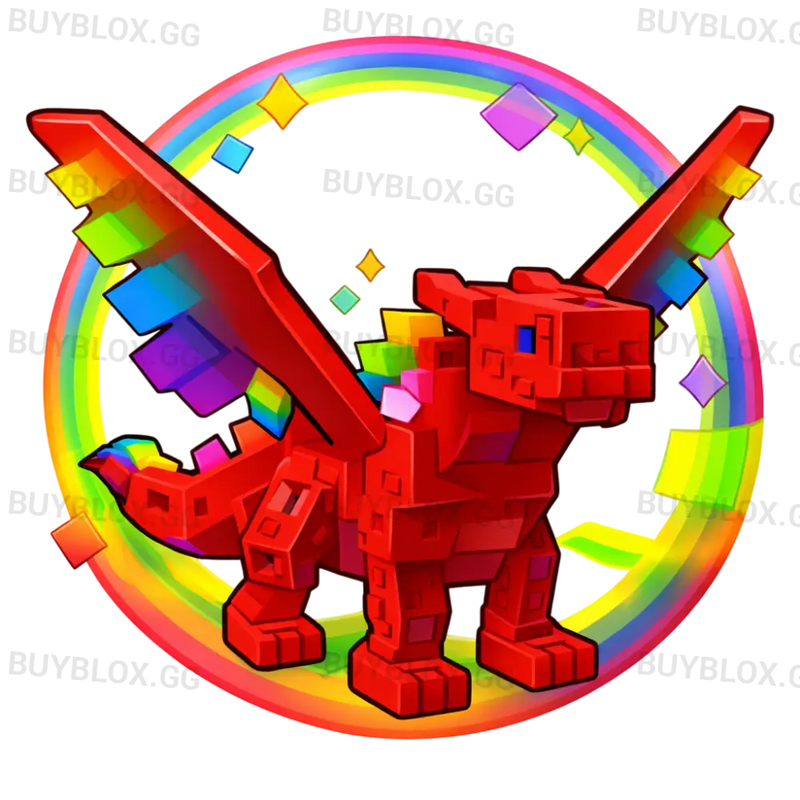 Rainbow Frost Dragon